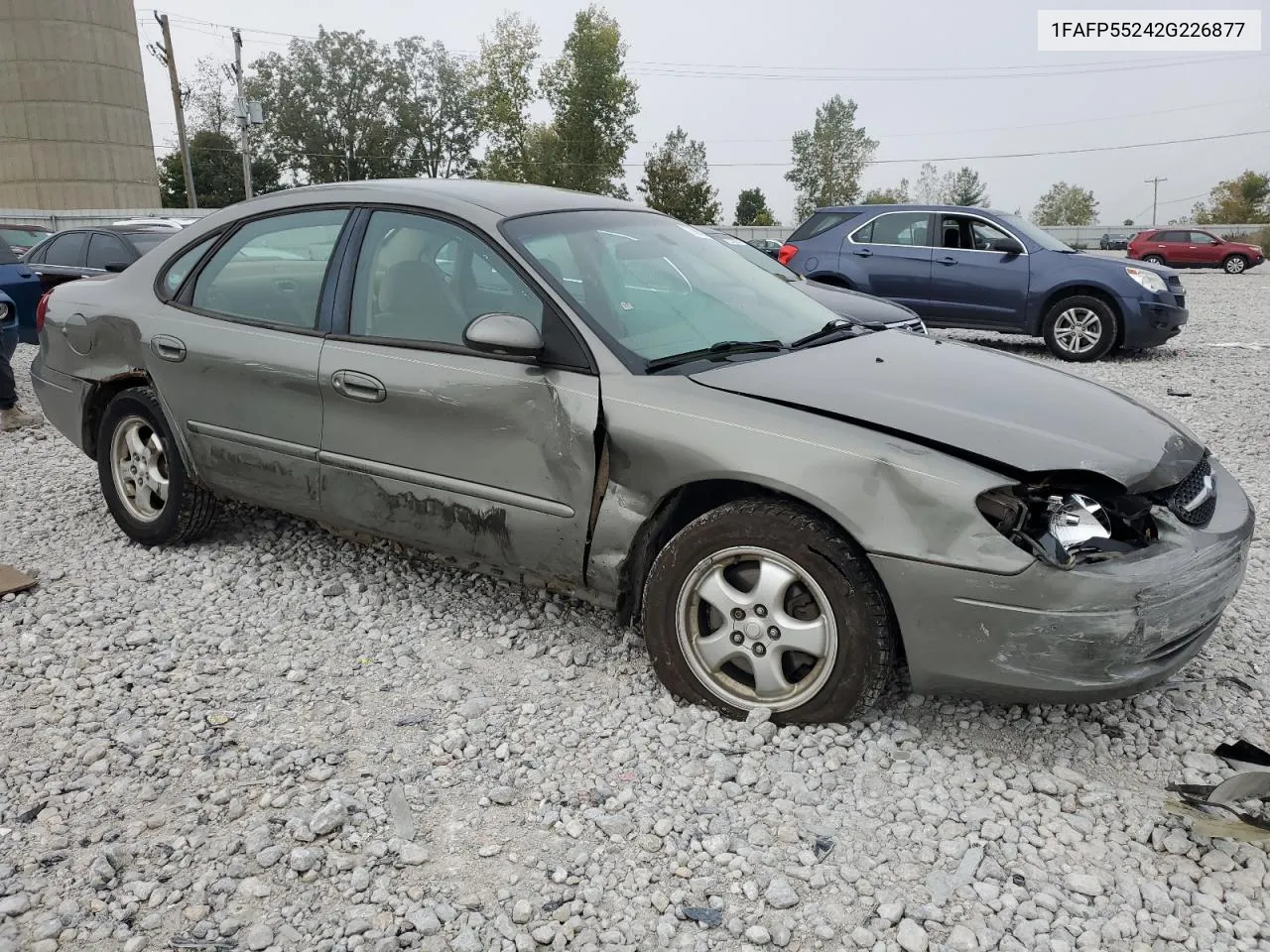 2002 Ford Taurus Ses VIN: 1FAFP55242G226877 Lot: 73696914