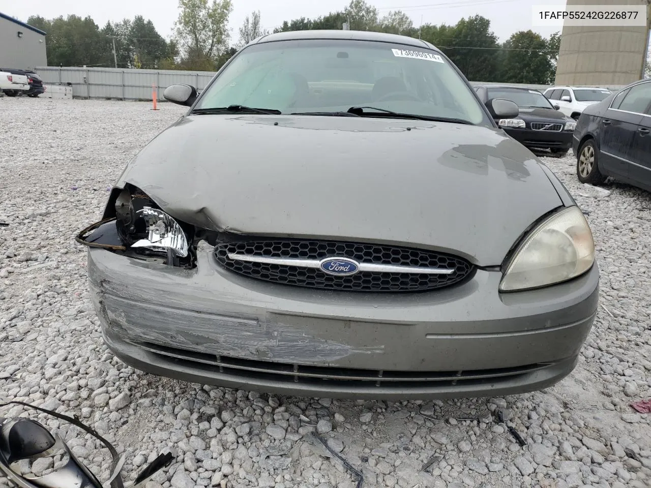 2002 Ford Taurus Ses VIN: 1FAFP55242G226877 Lot: 73696914