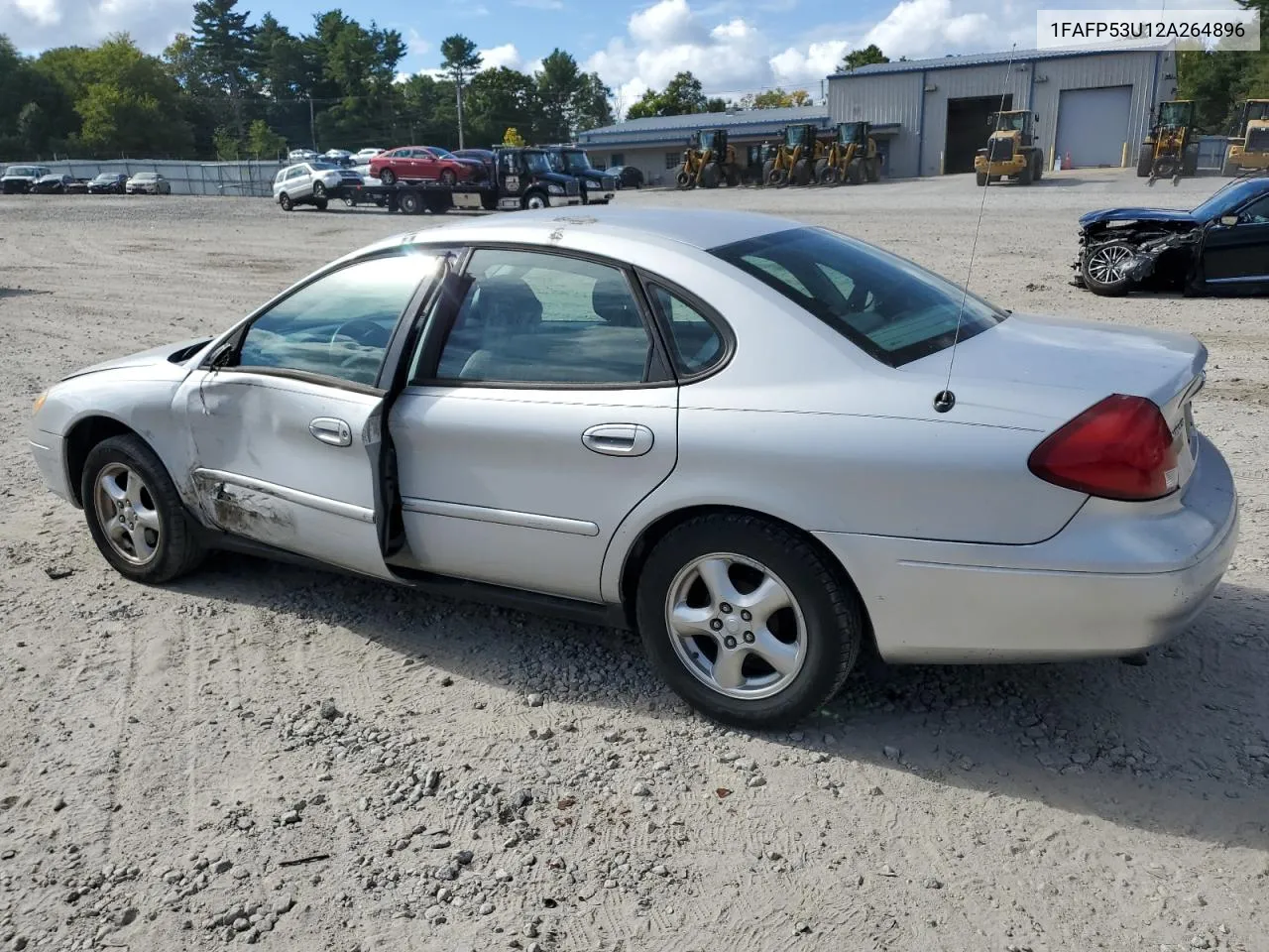 2002 Ford Taurus Se VIN: 1FAFP53U12A264896 Lot: 74439684