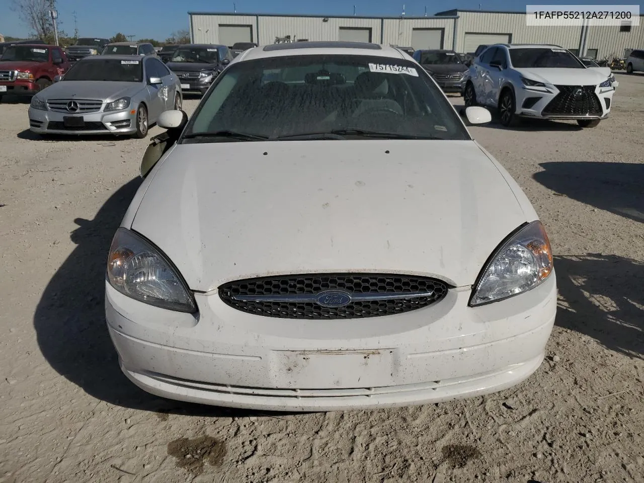 2002 Ford Taurus Ses VIN: 1FAFP55212A271200 Lot: 75715244