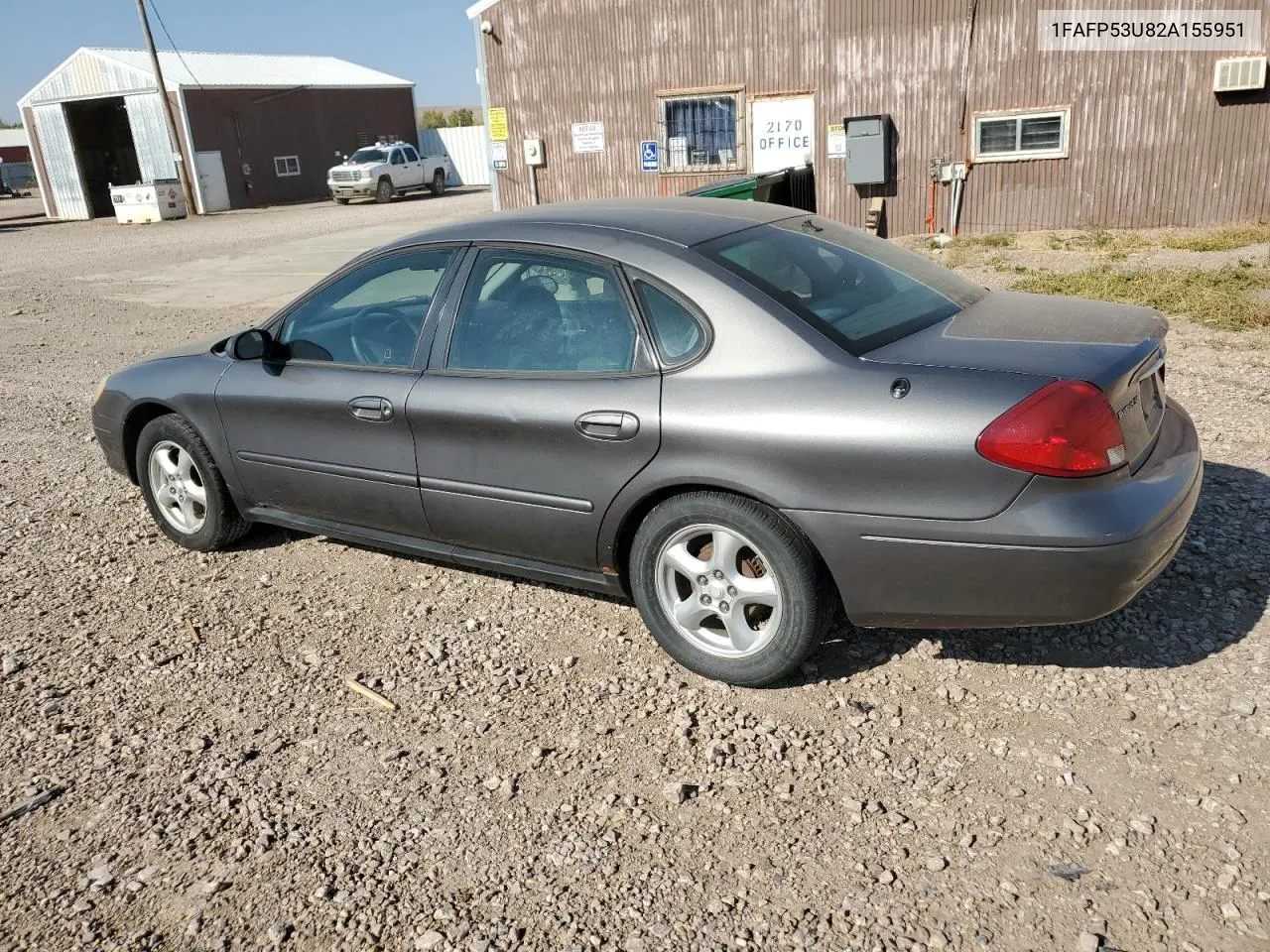 2002 Ford Taurus Se VIN: 1FAFP53U82A155951 Lot: 76472864