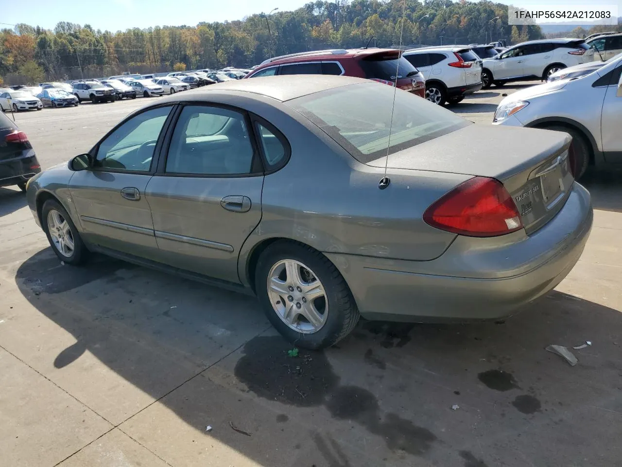 2002 Ford Taurus Sel VIN: 1FAHP56S42A212083 Lot: 77349104