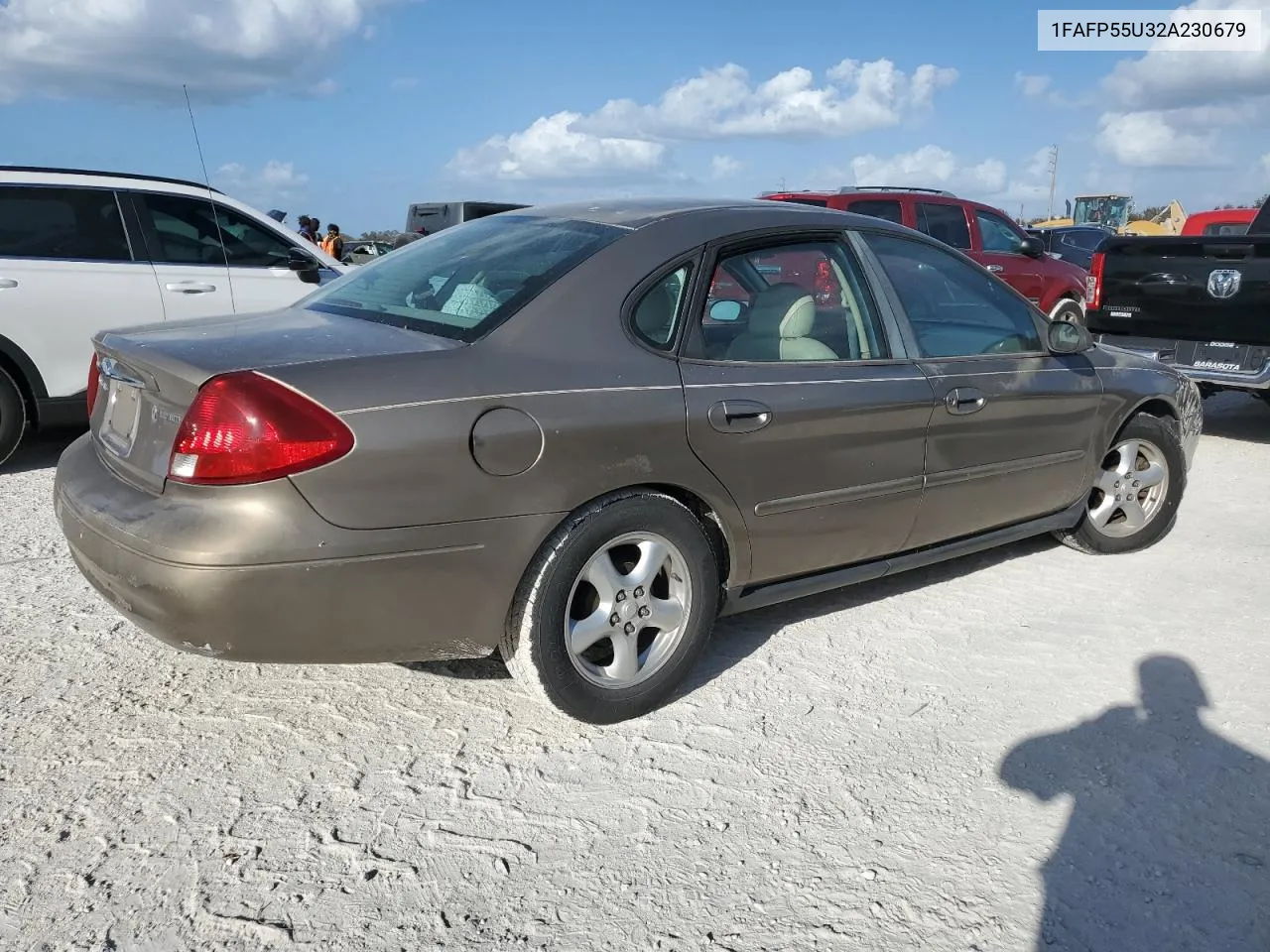 2002 Ford Taurus Ses VIN: 1FAFP55U32A230679 Lot: 77419424