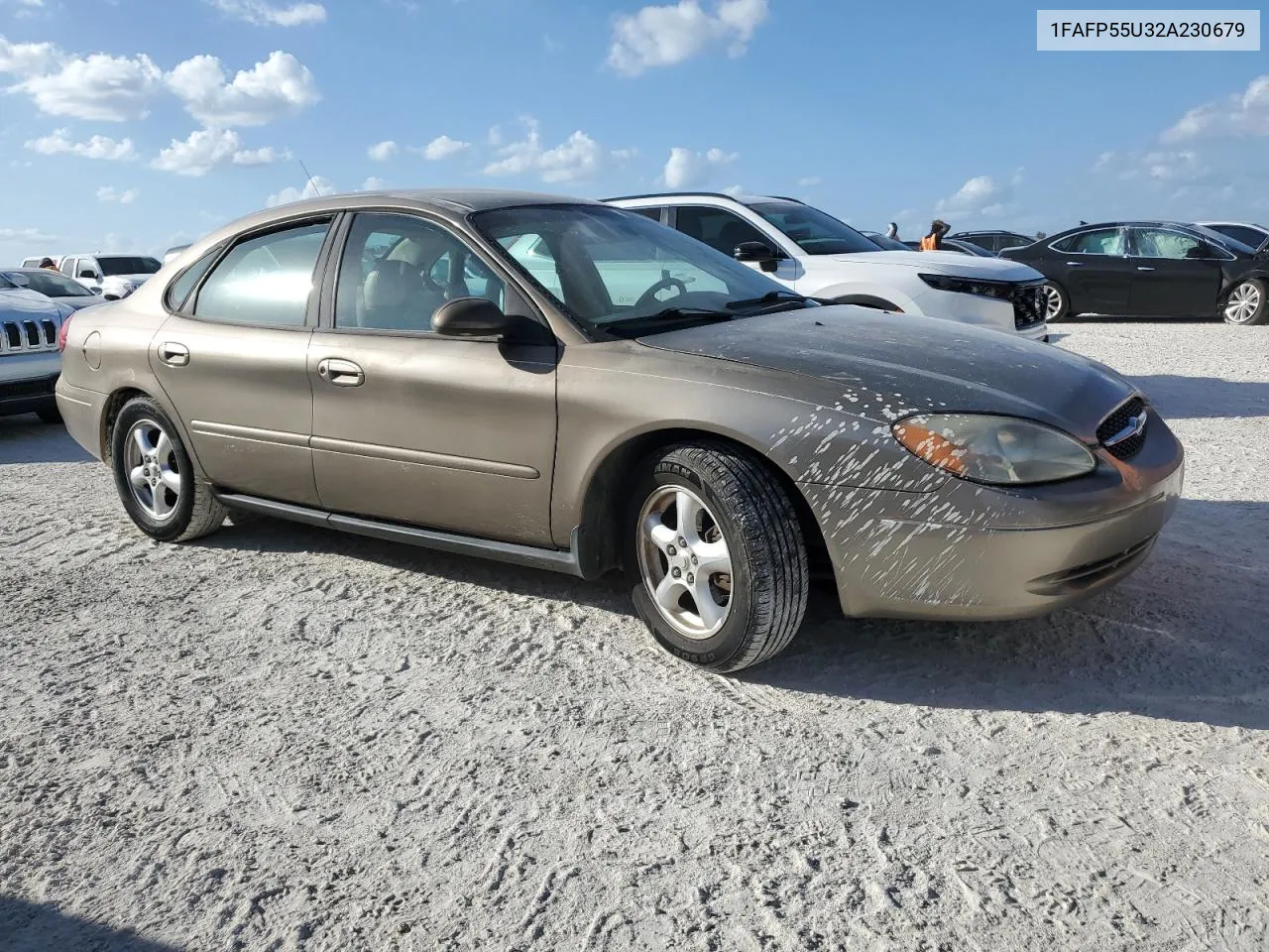 2002 Ford Taurus Ses VIN: 1FAFP55U32A230679 Lot: 77419424