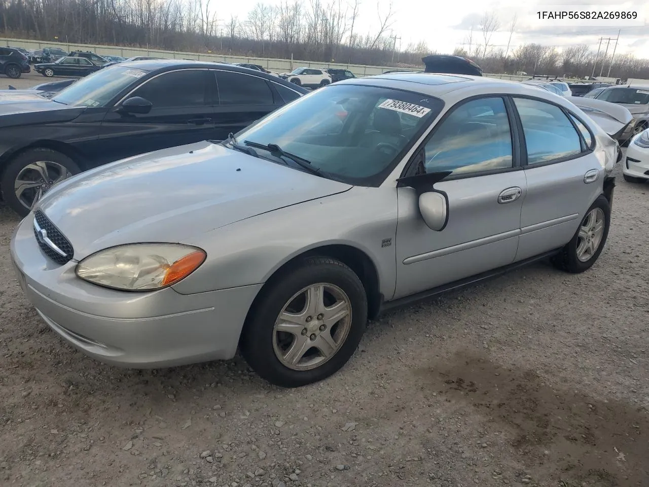 2002 Ford Taurus Sel VIN: 1FAHP56S82A269869 Lot: 79380464