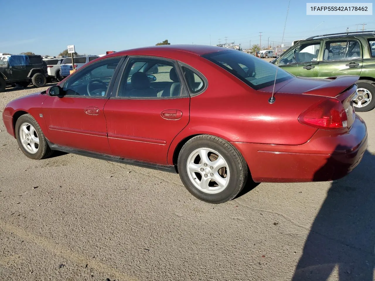 2002 Ford Taurus Ses VIN: 1FAFP55S42A178462 Lot: 79487564