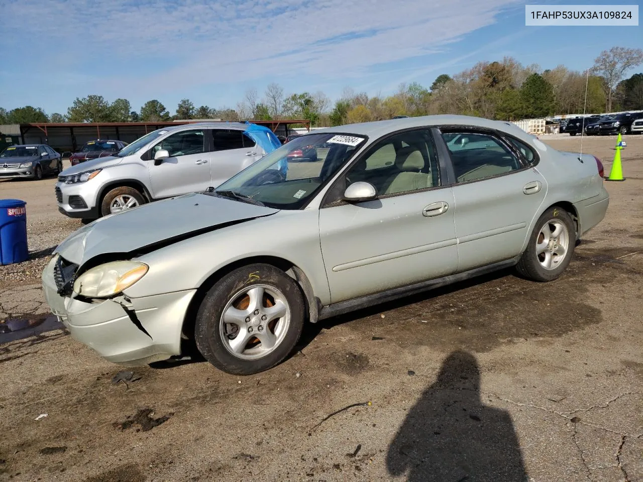 2003 Ford Taurus Se VIN: 1FAHP53UX3A109824 Lot: 47229684