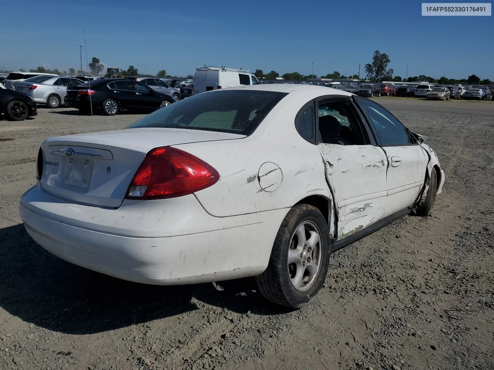 2003 Ford Taurus Ses VIN: 1FAFP55233G176491 Lot: 52938364