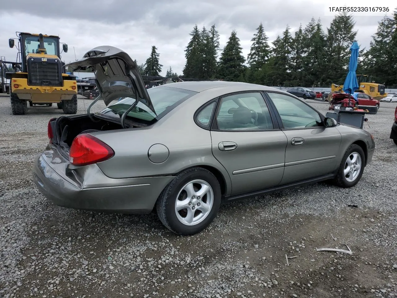 2003 Ford Taurus Ses VIN: 1FAFP55233G167936 Lot: 69267404