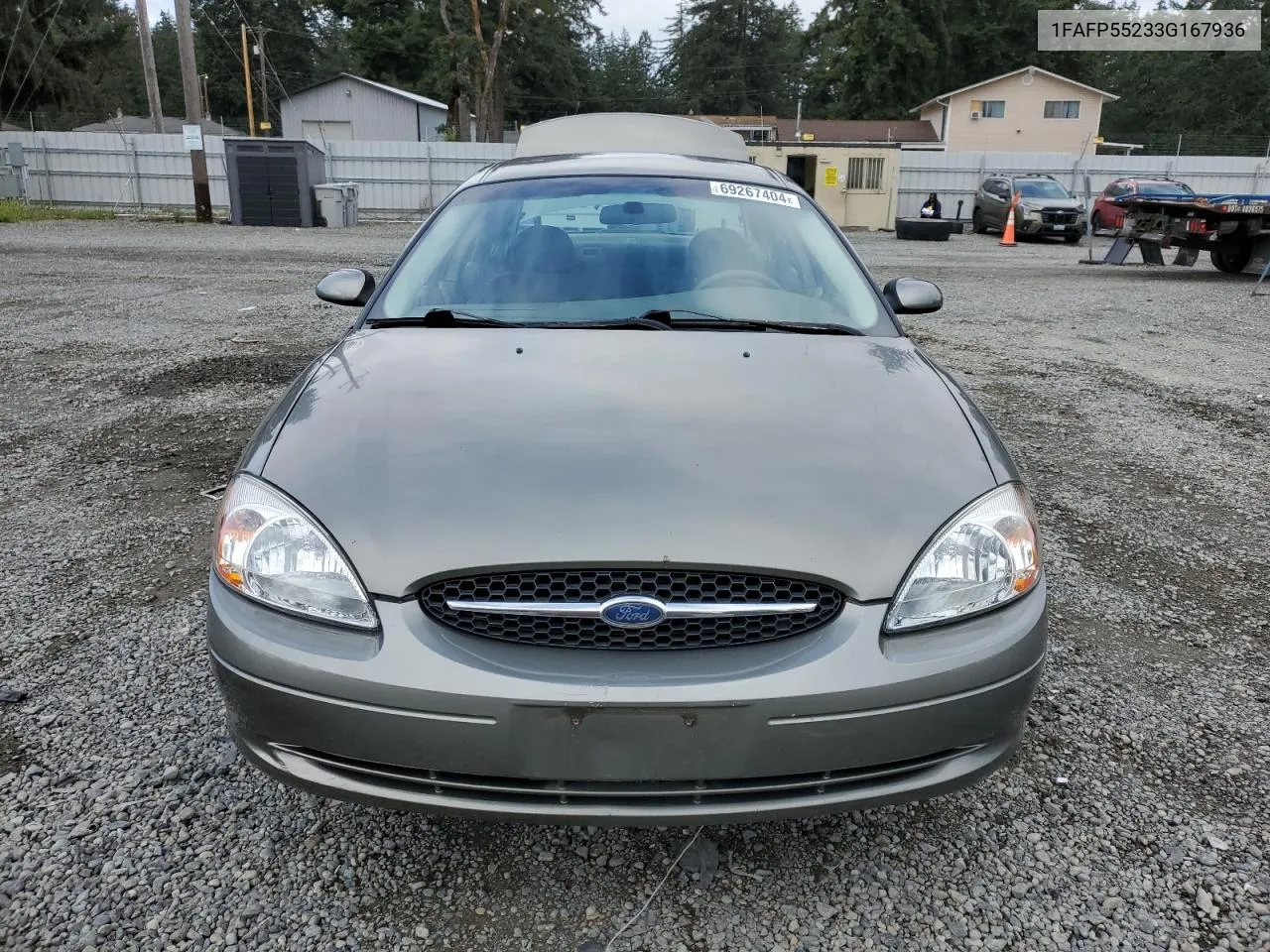 2003 Ford Taurus Ses VIN: 1FAFP55233G167936 Lot: 69267404