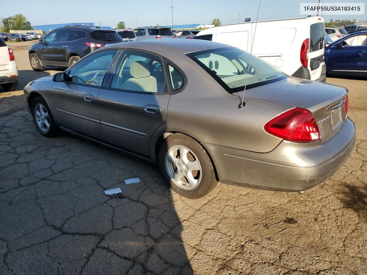 2003 Ford Taurus Ses VIN: 1FAFP55U53A183415 Lot: 69897054