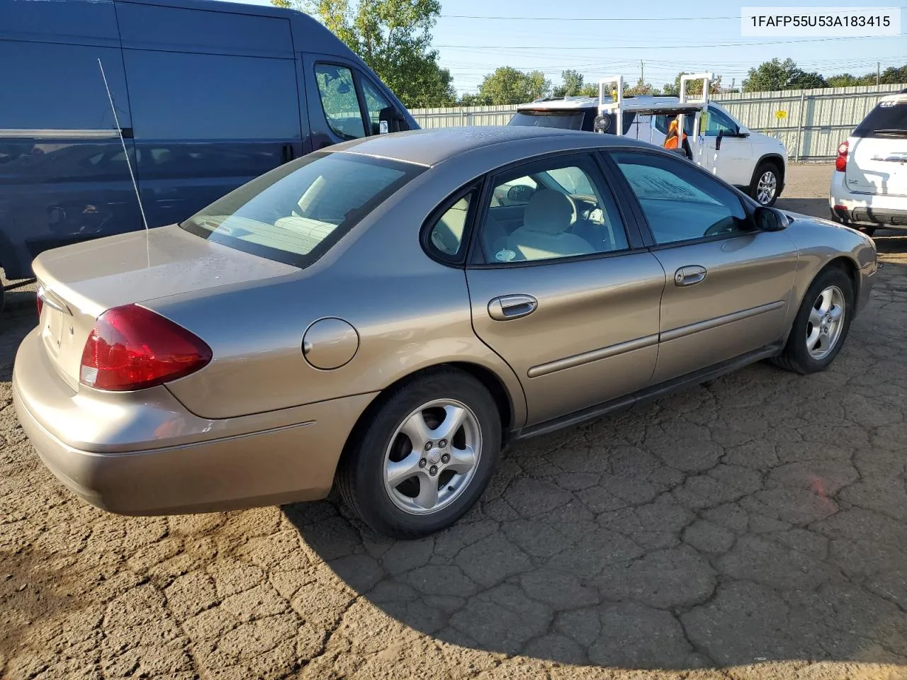 2003 Ford Taurus Ses VIN: 1FAFP55U53A183415 Lot: 69897054