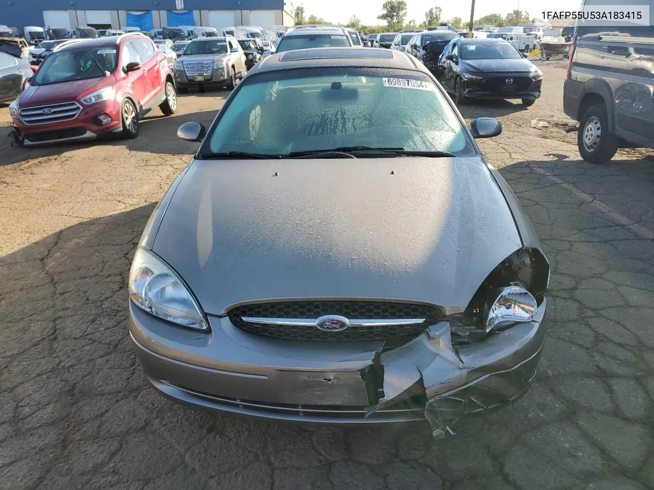 2003 Ford Taurus Ses VIN: 1FAFP55U53A183415 Lot: 69897054