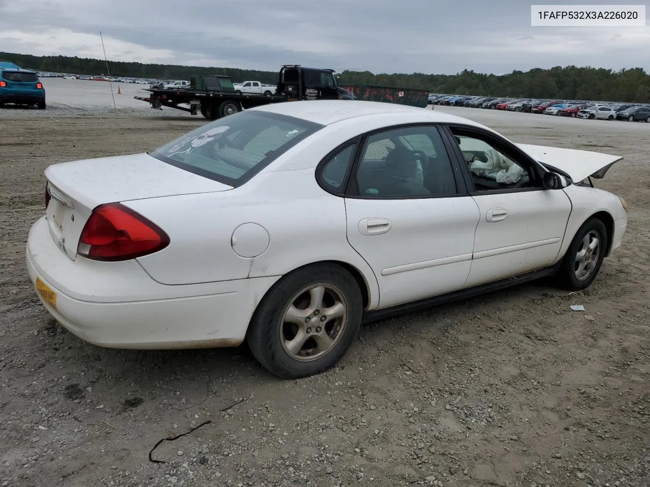 2003 Ford Taurus Se VIN: 1FAFP532X3A226020 Lot: 69973744