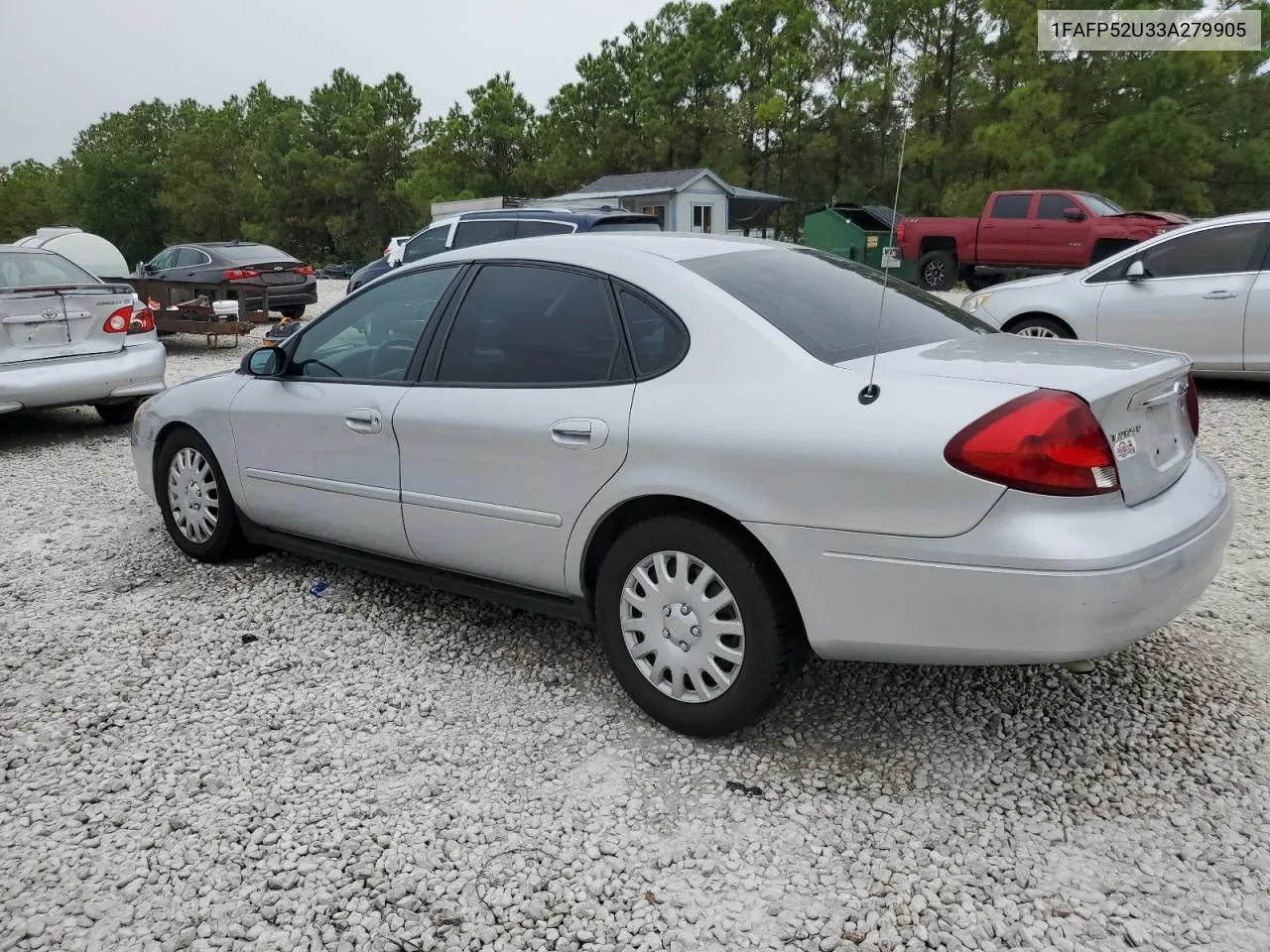 2003 Ford Taurus Lx VIN: 1FAFP52U33A279905 Lot: 70256224