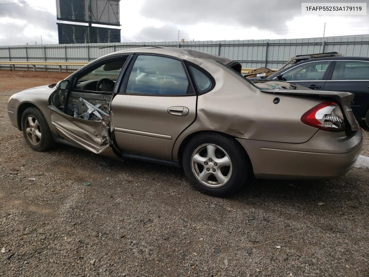 2003 Ford Taurus Ses VIN: 1FAFP55253A179119 Lot: 73468644