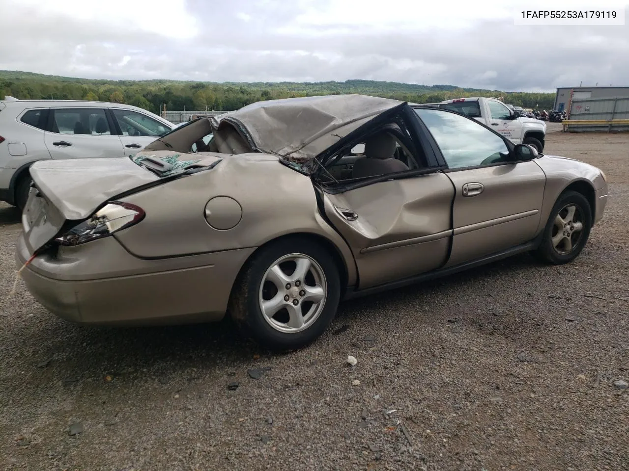 2003 Ford Taurus Ses VIN: 1FAFP55253A179119 Lot: 73468644