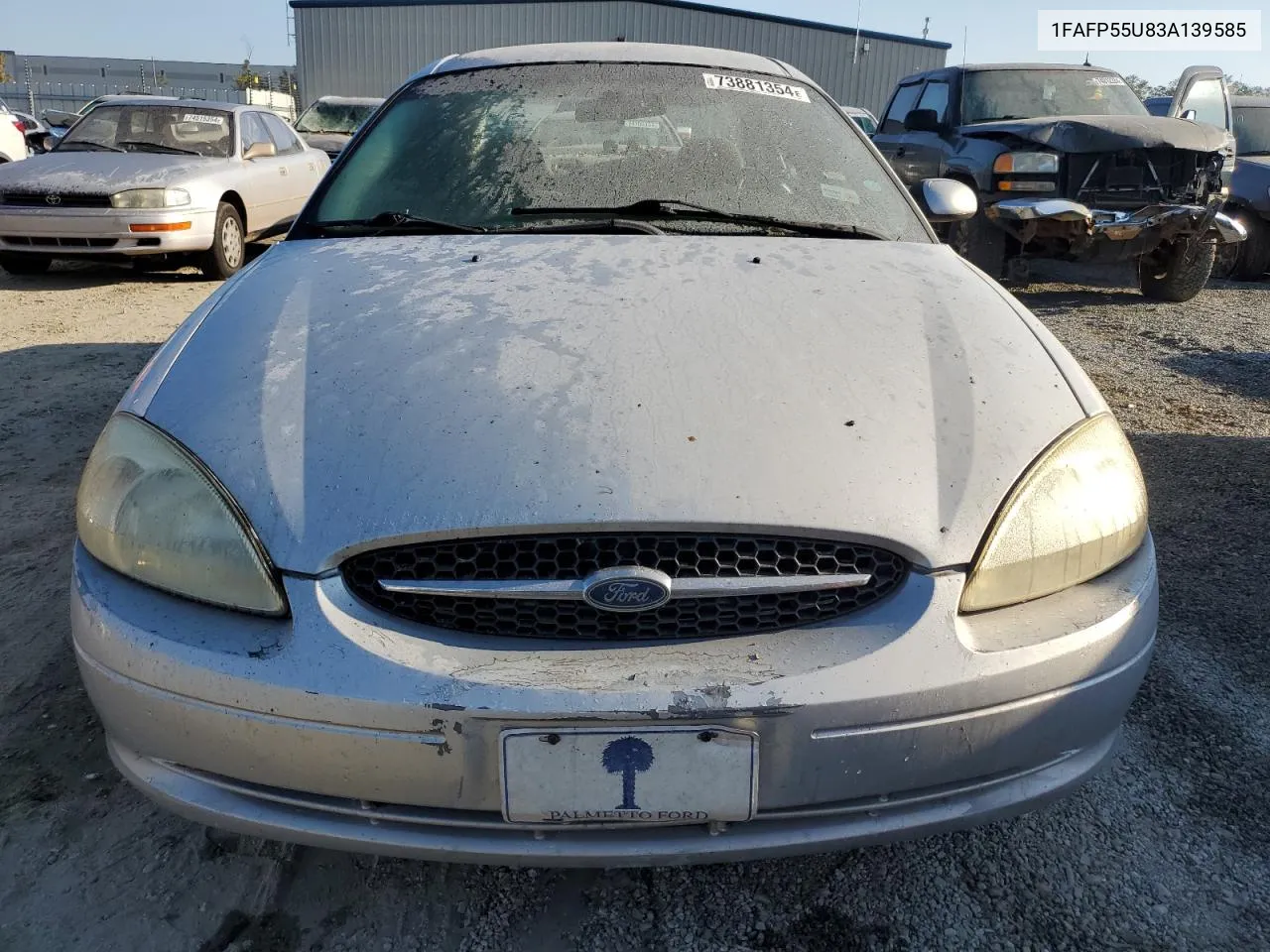 1FAFP55U83A139585 2003 Ford Taurus Ses