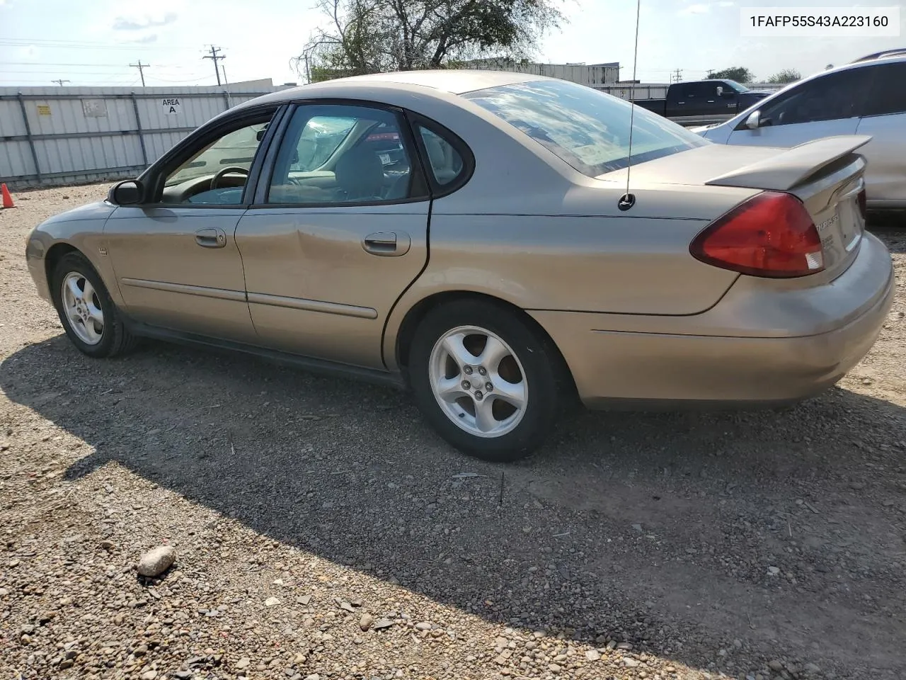 2003 Ford Taurus Ses VIN: 1FAFP55S43A223160 Lot: 75171444