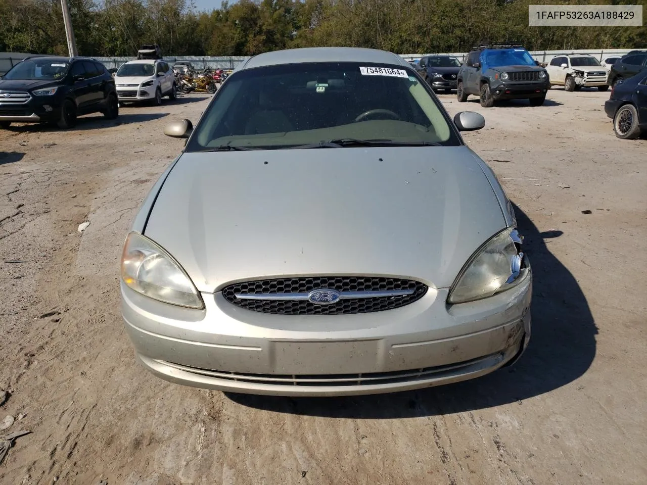 1FAFP53263A188429 2003 Ford Taurus Se