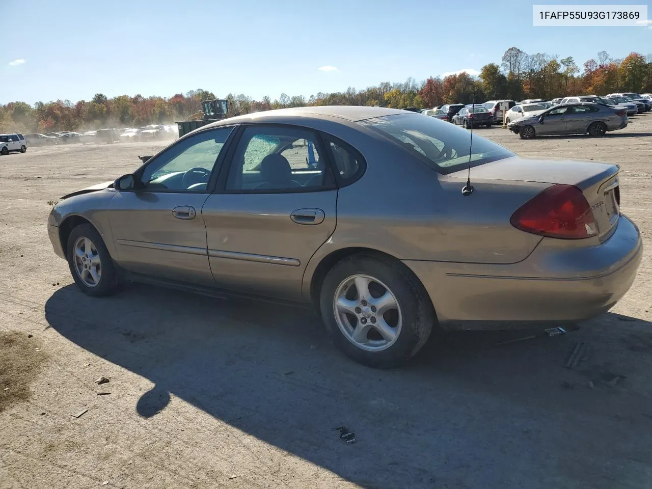 2003 Ford Taurus Ses VIN: 1FAFP55U93G173869 Lot: 76449304