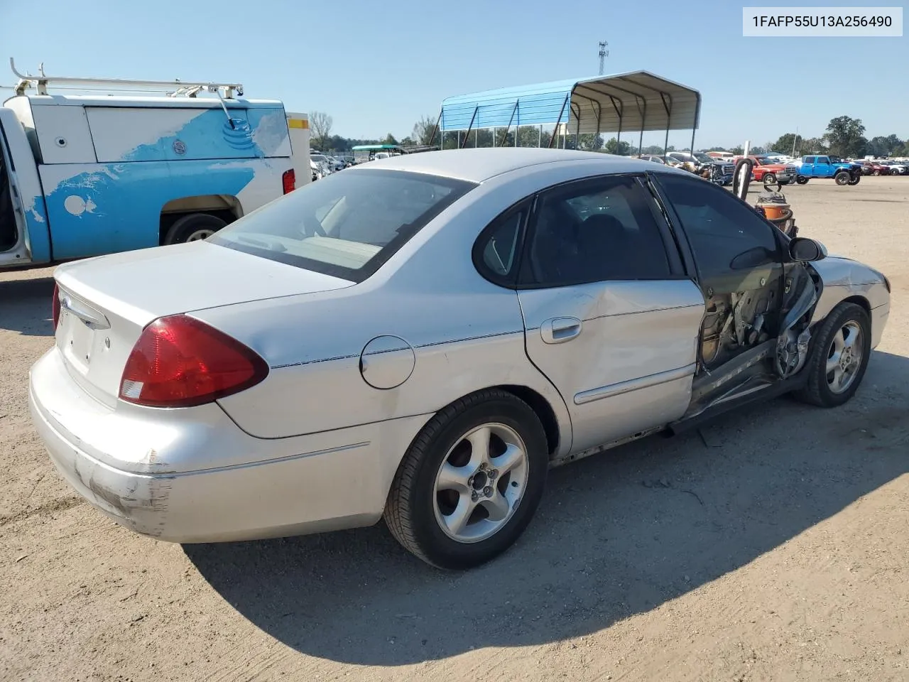 2003 Ford Taurus Ses VIN: 1FAFP55U13A256490 Lot: 76625804