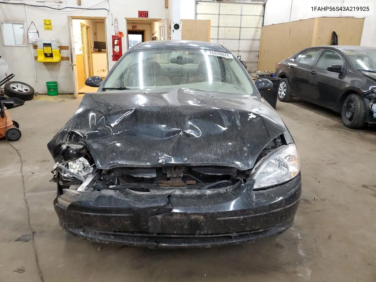 2003 Ford Taurus Sel VIN: 1FAHP56S43A219925 Lot: 76978824