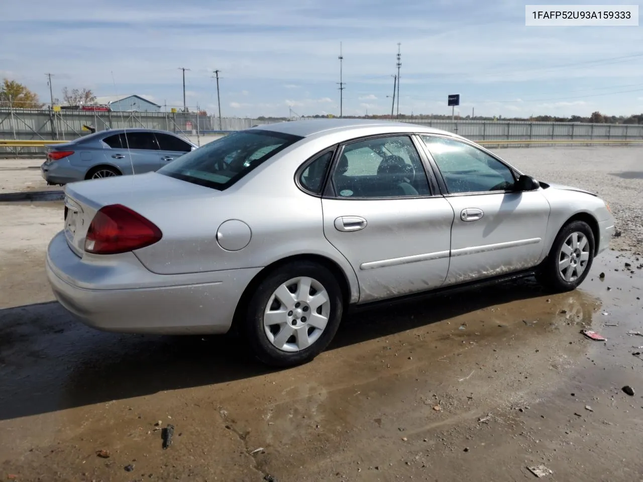 2003 Ford Taurus Lx VIN: 1FAFP52U93A159333 Lot: 78080944