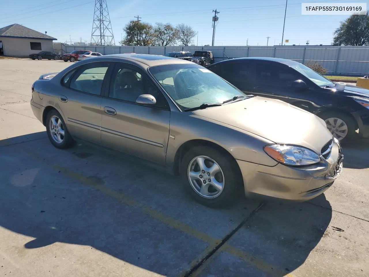 2003 Ford Taurus Ses VIN: 1FAFP55S73G169169 Lot: 79167124