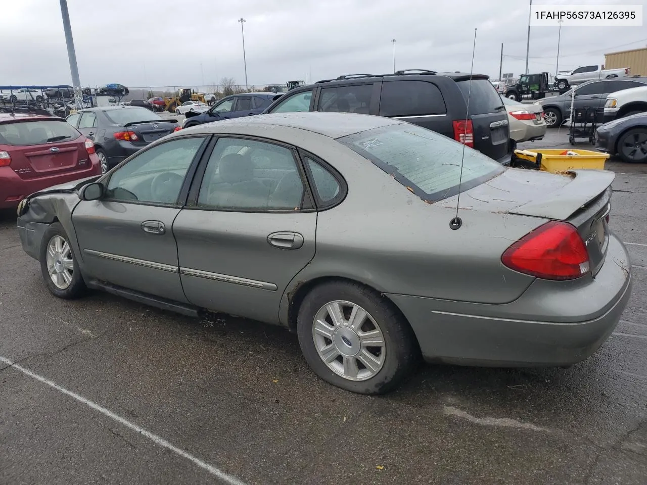 2003 Ford Taurus Sel VIN: 1FAHP56S73A126395 Lot: 79544274