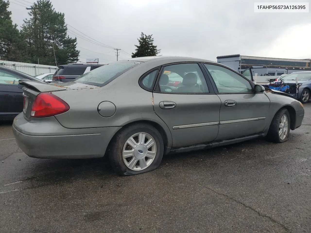 2003 Ford Taurus Sel VIN: 1FAHP56S73A126395 Lot: 79544274