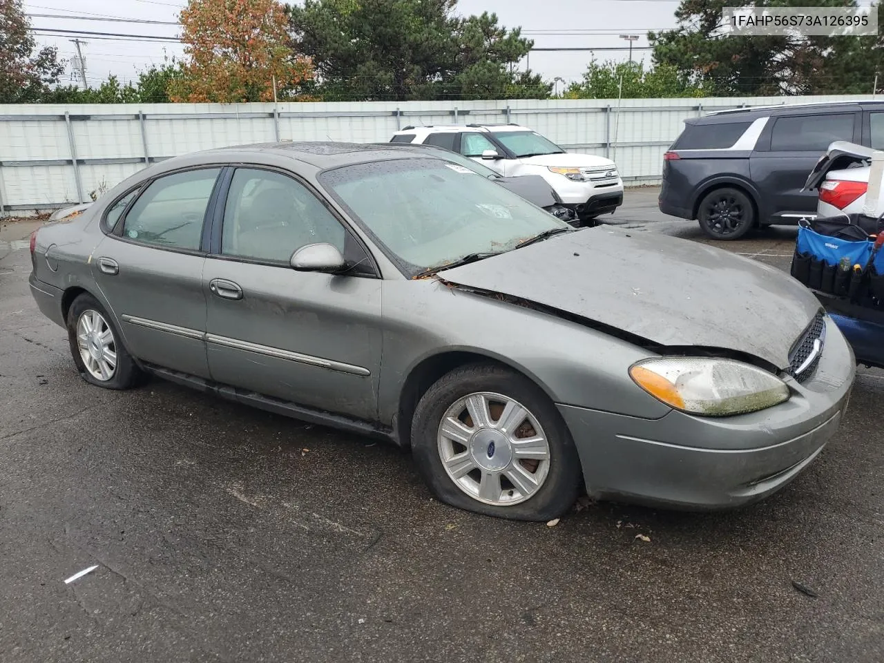 2003 Ford Taurus Sel VIN: 1FAHP56S73A126395 Lot: 79544274