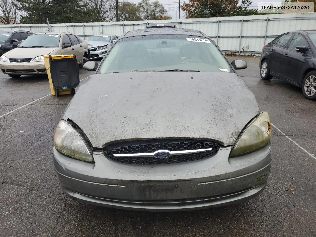 2003 Ford Taurus Sel VIN: 1FAHP56S73A126395 Lot: 79544274