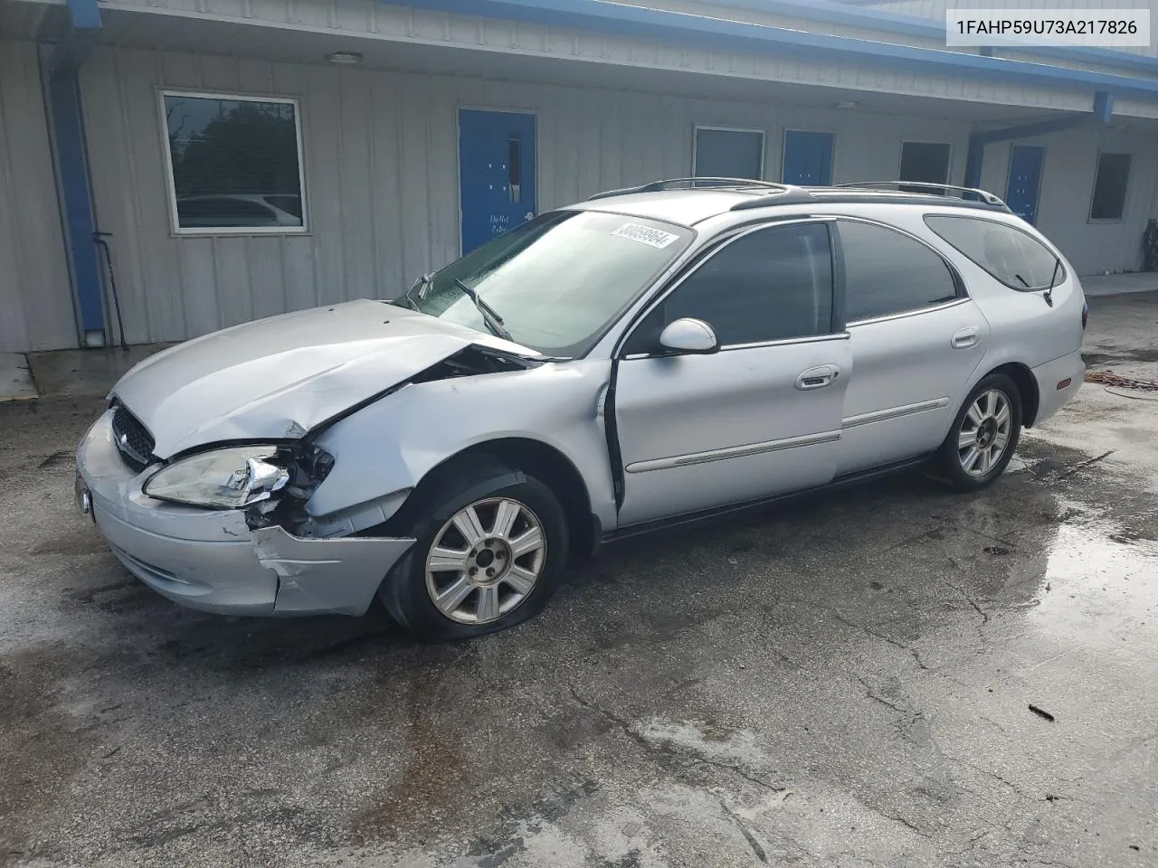 2003 Ford Taurus Sel VIN: 1FAHP59U73A217826 Lot: 80059964