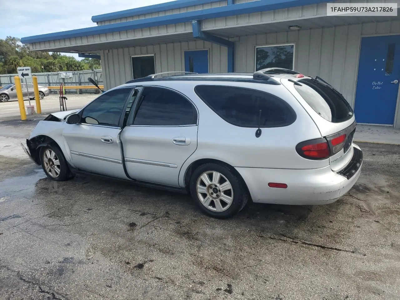 2003 Ford Taurus Sel VIN: 1FAHP59U73A217826 Lot: 80059964