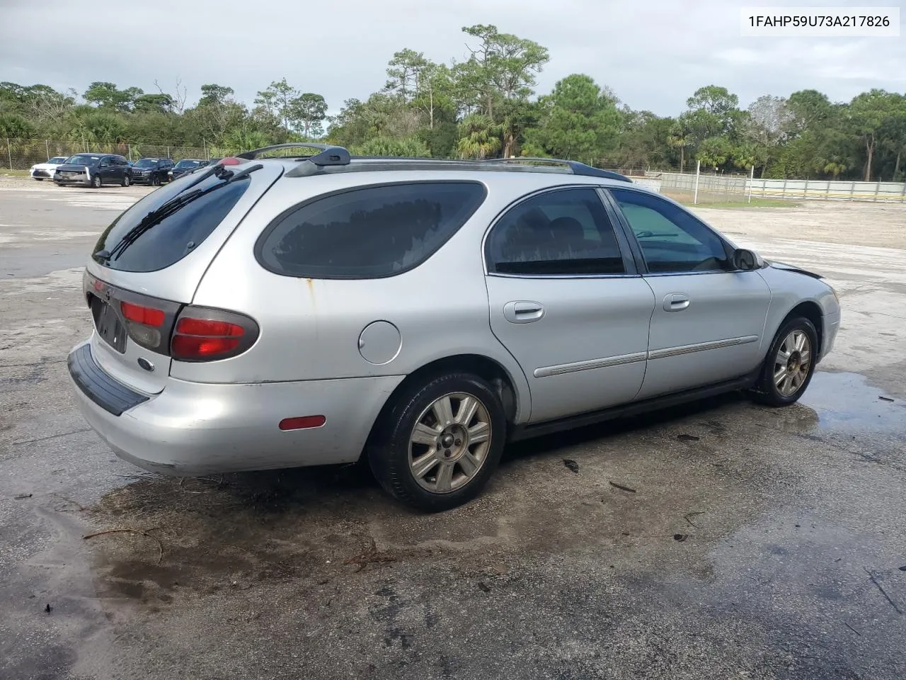 2003 Ford Taurus Sel VIN: 1FAHP59U73A217826 Lot: 80059964