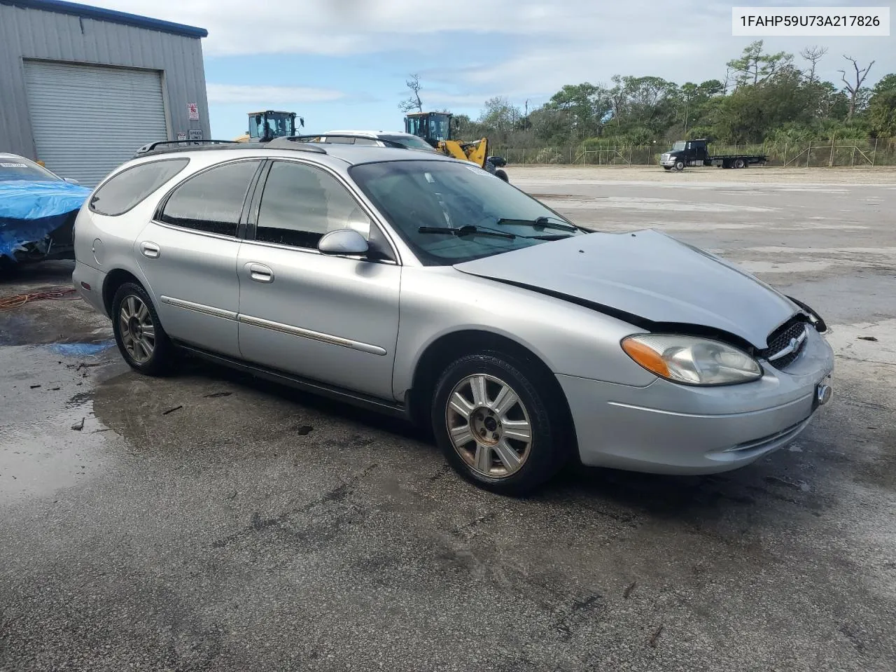 2003 Ford Taurus Sel VIN: 1FAHP59U73A217826 Lot: 80059964