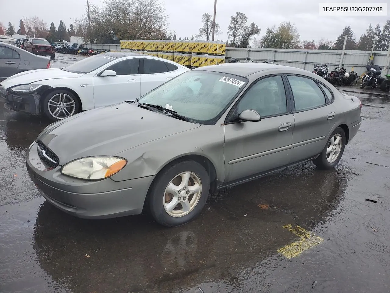 2003 Ford Taurus Ses VIN: 1FAFP55U33G207708 Lot: 80578284