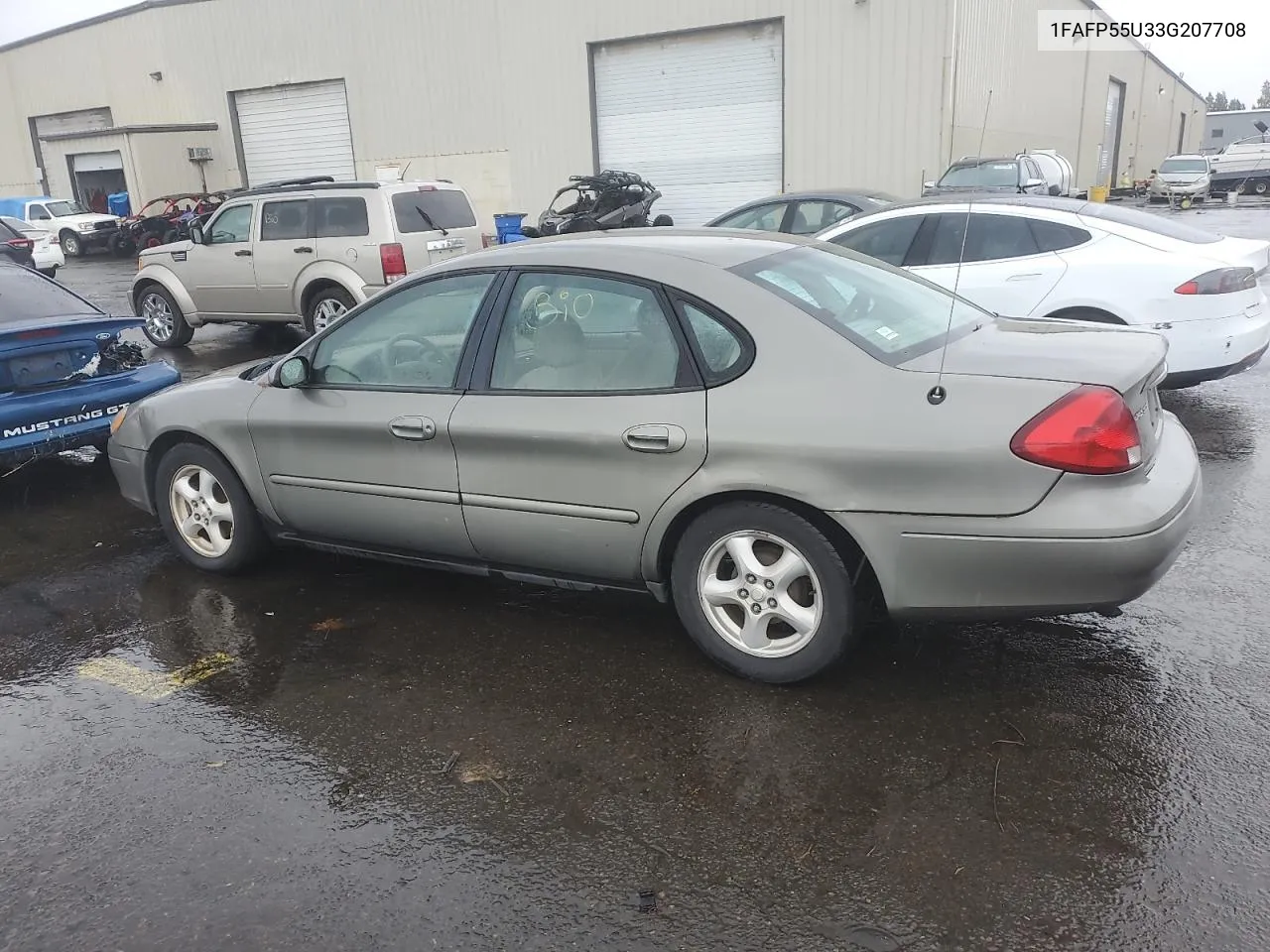 2003 Ford Taurus Ses VIN: 1FAFP55U33G207708 Lot: 80578284