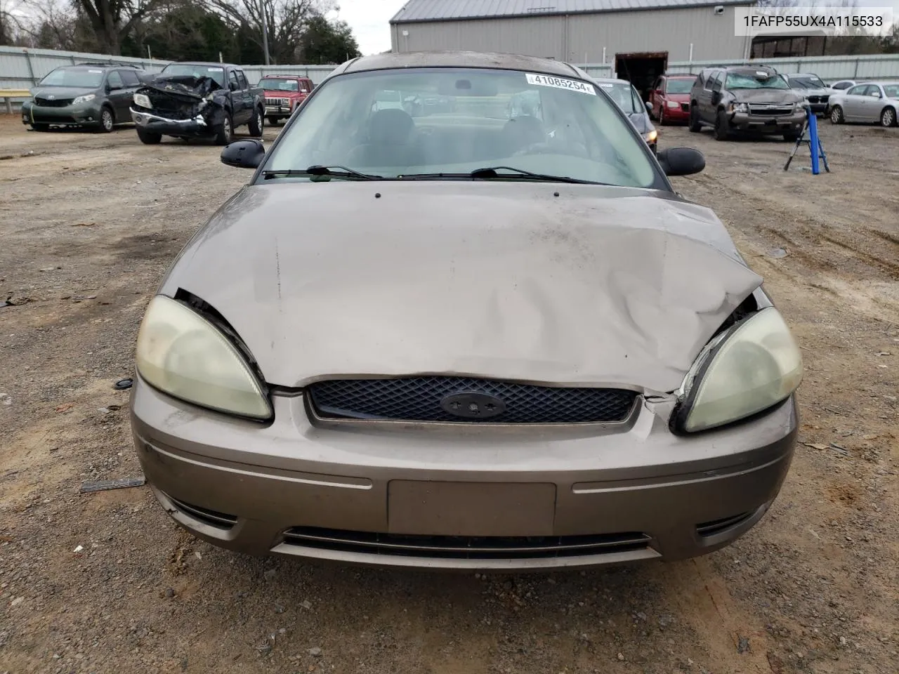 2004 Ford Taurus Ses VIN: 1FAFP55UX4A115533 Lot: 41085254