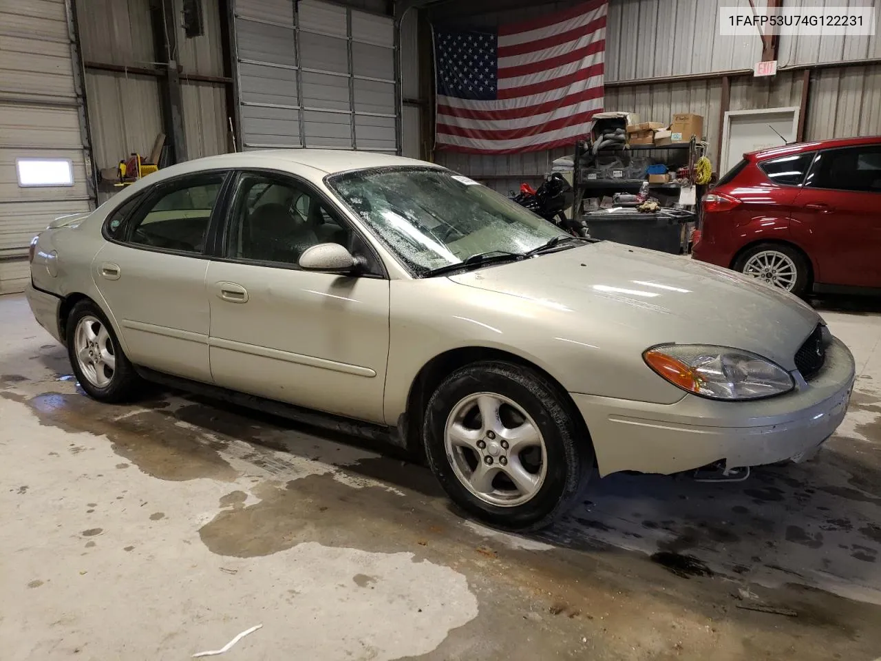 2004 Ford Taurus Se VIN: 1FAFP53U74G122231 Lot: 42904044