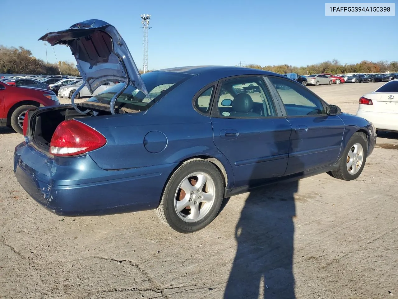 2004 Ford Taurus Ses VIN: 1FAFP55S94A150398 Lot: 52082704