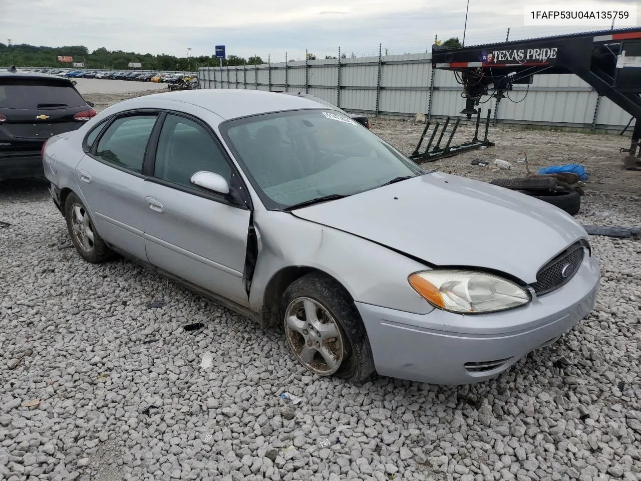 1FAFP53U04A135759 2004 Ford Taurus Se