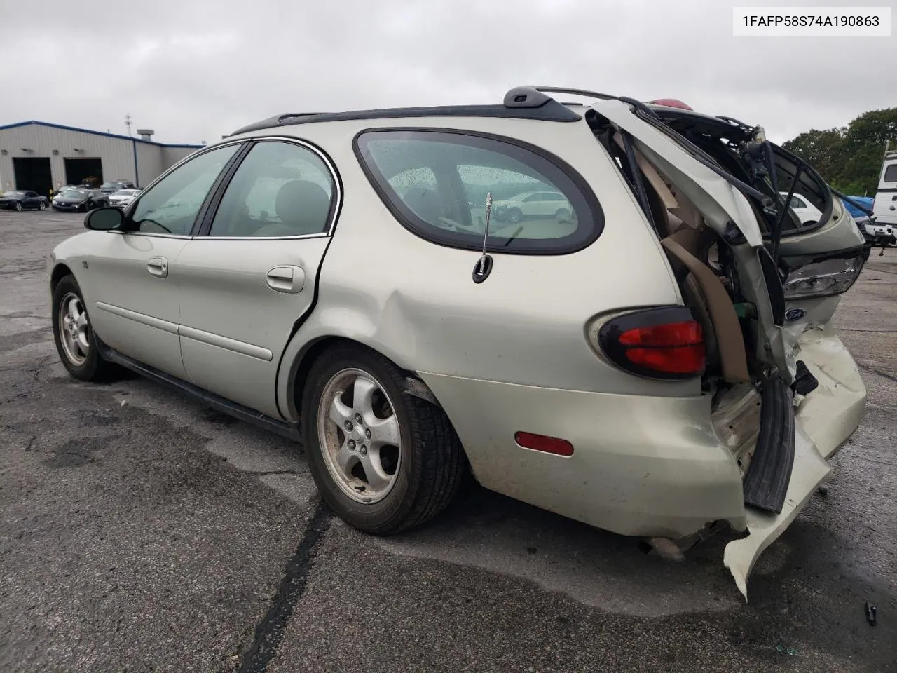 2004 Ford Taurus Se VIN: 1FAFP58S74A190863 Lot: 71083124