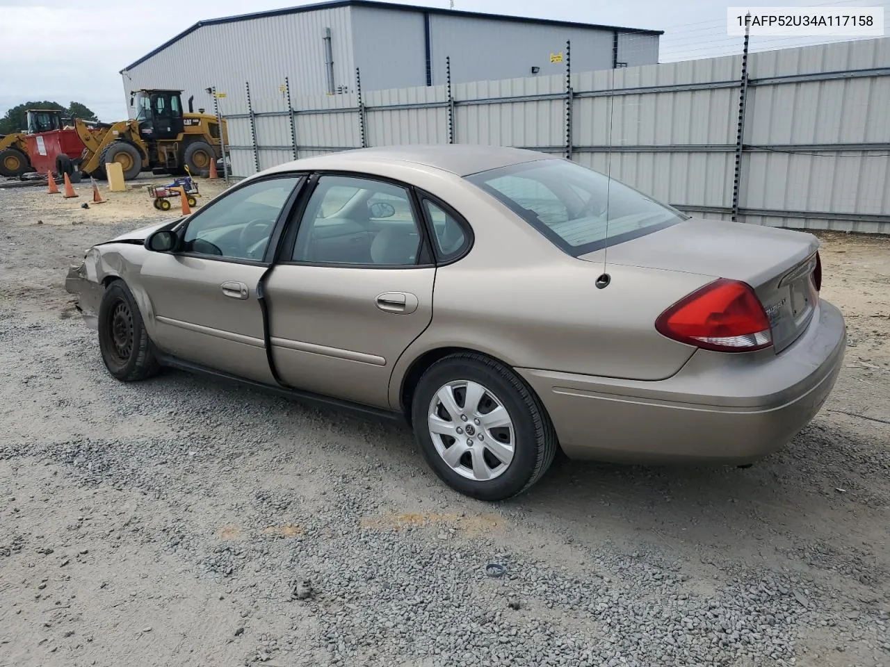 2004 Ford Taurus Lx VIN: 1FAFP52U34A117158 Lot: 71109314