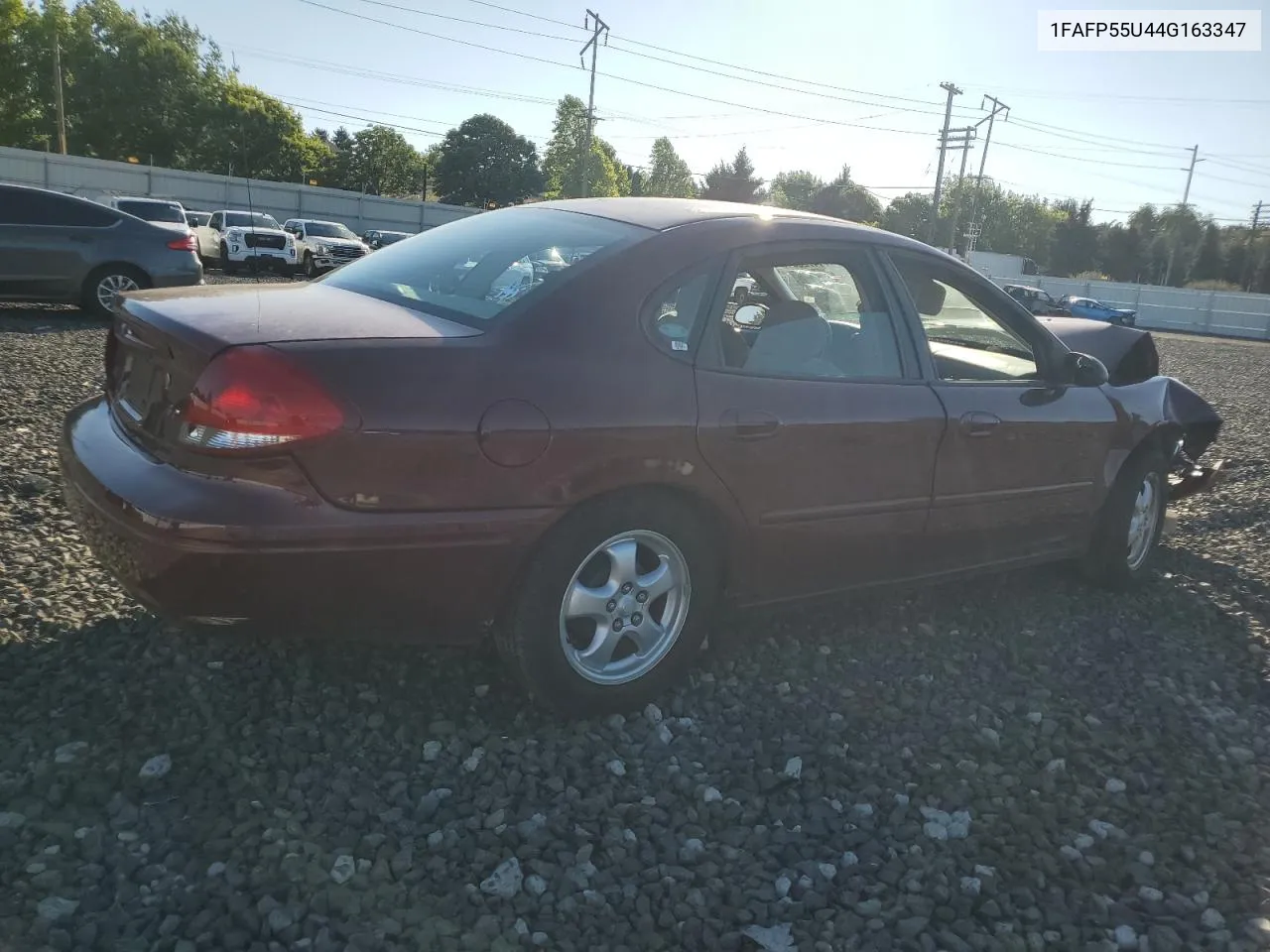 2004 Ford Taurus Ses VIN: 1FAFP55U44G163347 Lot: 71472854