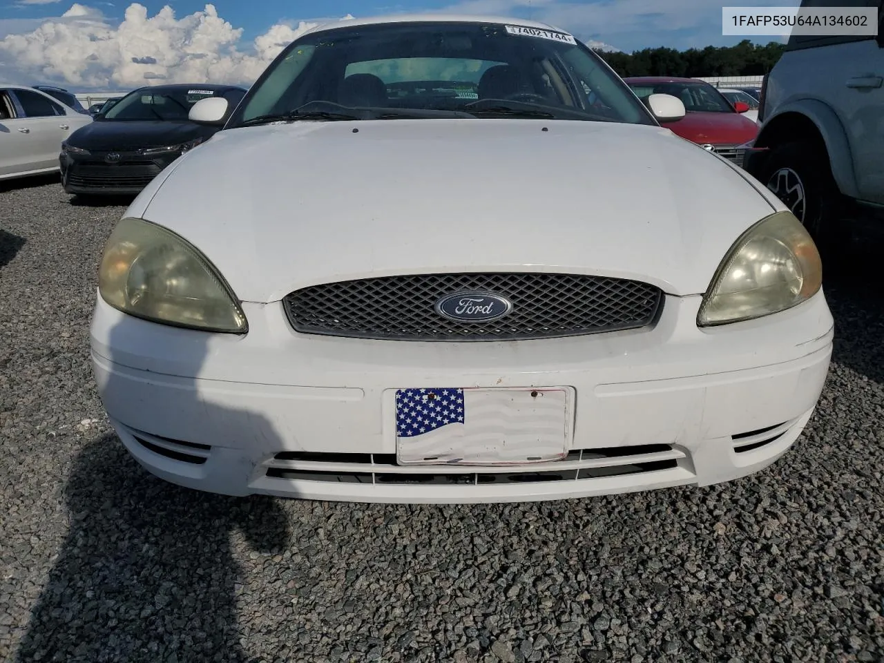 2004 Ford Taurus Se VIN: 1FAFP53U64A134602 Lot: 74021744