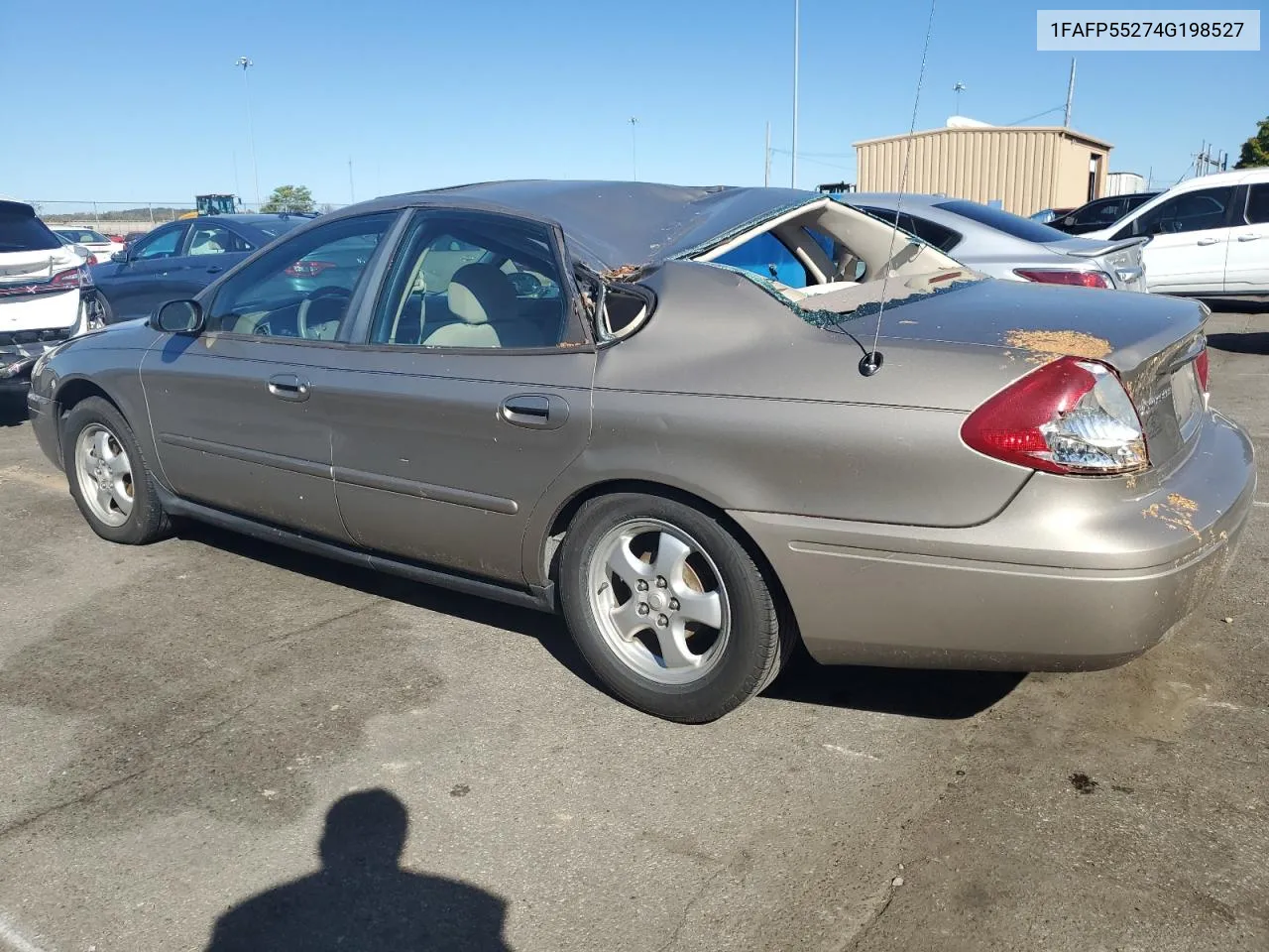 2004 Ford Taurus Ses VIN: 1FAFP55274G198527 Lot: 74095664