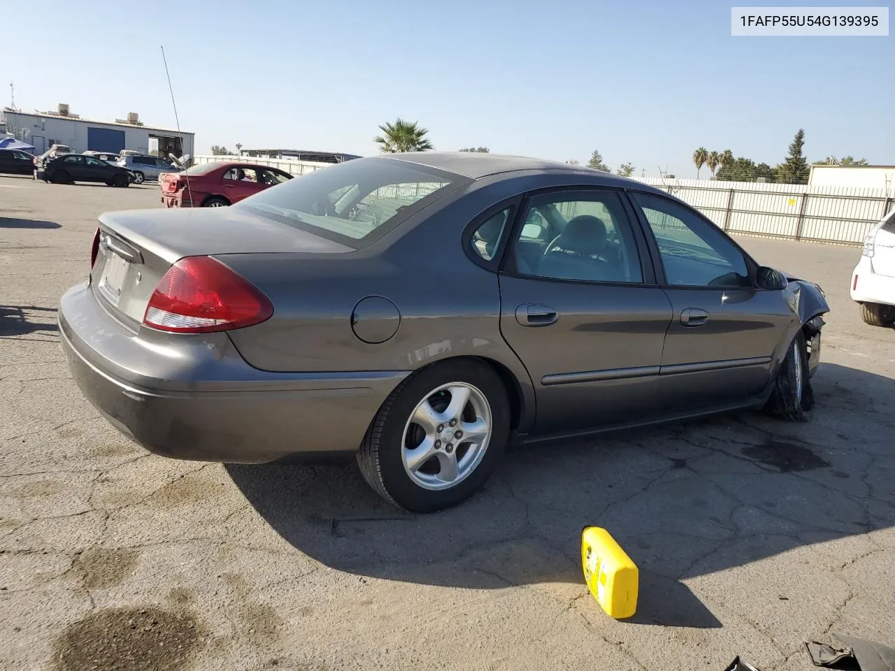 2004 Ford Taurus Ses VIN: 1FAFP55U54G139395 Lot: 75055904