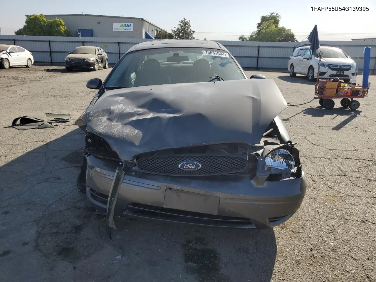 2004 Ford Taurus Ses VIN: 1FAFP55U54G139395 Lot: 75055904